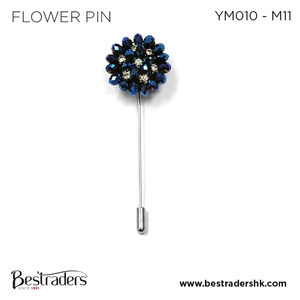 ผู้ผลิตและส่งออกผู้ชายดีไซน์ใหม่ดอกไม้ที่มีสีสัน Pin เข็มกลัด Pin สําหรับเสื้อสําหรับผู้ซื้อจํานวนมากของแท้ - Product Image 2