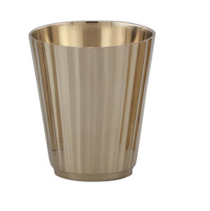 Verre en laiton avec bande gravée pour la vaisselle, verre à eau potable en métal de haute qualité, fabriqué en Inde - Product Image 6