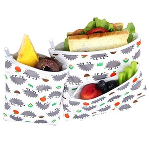 Bolsa refrigeradora de poliéster reutilizable personalizada de Vietnam con diseño de dibujos animados, almacenamiento de aperitivos aislado impermeable para almacenamiento de alimentos - Product Image 4