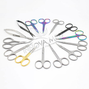 Tijeras de cutícula profesionales, extra finas y extra afiladas con superficie de corte curvado extra fino - Product Image 2