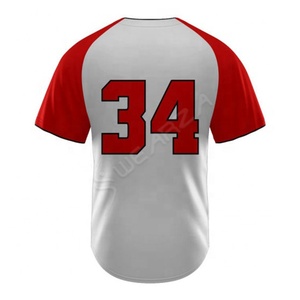 เบสบอลการออกแบบโลโก้ที่กำหนดเองระเหิดเบสบอลทีม Jersey แฟนกีฬาเจอร์ซีย์ - Product Image 2