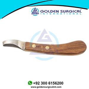 มีดพกวงรี,อุปกรณ์สำหรับสัตวแพทย์ราคาถูกใบมีดกีบวัว - Product Image 6