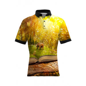 T-shirt polo personnalisé pour hommes, de haute qualité avec le dernier design, motif solide, coupe ample, style surdimensionné - Product Image 4