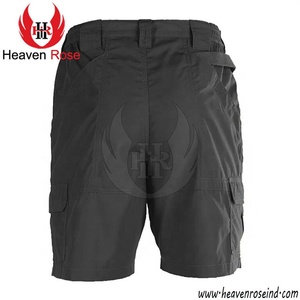 Couleur kaki multi-usages Logo personnalisé Cargo Classic Cargo Stretch Short grandes et grandes tailles Custom Cargo Hip-hop Pocket Pant Shorts - Product Image 3