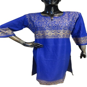 Kurti indien dernier Kurtis de rayonne de concepteur brodé pour les femmes en inde - Product Image 1