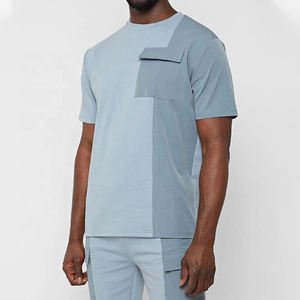 Ropa informal para hombre, trajes de verano, camisetas y pantalones cortos, gimnasio - Product Image 3