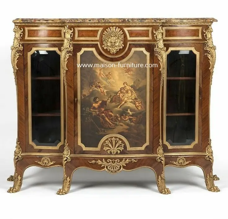 Các Nhà Sản Xuất Nguồn Cung Cấp Bộ Sofa Baroque Ormolu Pháp Commode Marquetry Antique Commode Nhà Vệ Sinh Commode Antique