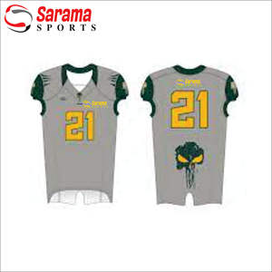 2022 Nouvelle arrivée Maillots de football américain sur mesure avec le nom du joueur de sergé Tackle, - Product Image 1