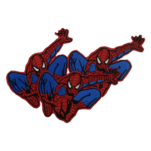 Écussons de broderie 3D personnalisés Paillettes Badges en fer en plastique PU pour chapeau Modèle OEM Transfert de chaleur Vêtements brodés personnalisés - Product Image 3