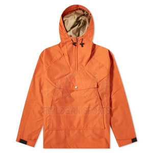 Chaqueta de lluvia de diseño personalizado para hombre, Anorak, de gran tamaño, impermeable - Product Image 1