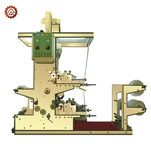 고속 교체 2 색깔 Flexo 인쇄기