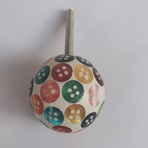 Boutons en résine rose, prix de gros, poignée en laiton, poignée d'armoire, bouton de traction naturel pour meubles, boutons de tiroir - Product Image 5