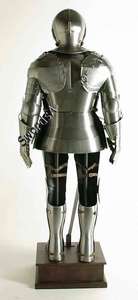 Medieval <b>Full</b> <b>Suit</b> of Armor Reenactment Collectibles <b>Full</b> <b>Body</b> <b>Suit</b> 6 Feet <b>Full</b> Armor With Stand - Product Image 3