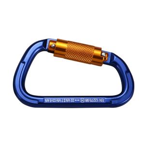 ADELA CE Certified Heavy Duty Aluminum Alloy Twist Lock <b>Carabiner</b> for Aerial Work Fall Protection - Product Image 6