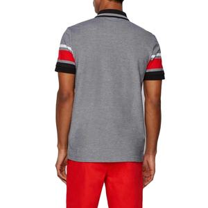 Camisa de golf a rayas para hombre, polos deportivos de secado rápido que absorben la humedad - Product Image 2