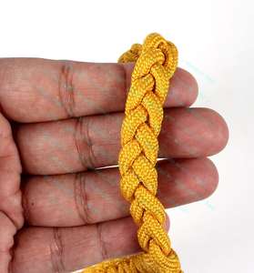 Cordón Cordones de hombro Cordón Plisado ceremonial Seda Oro Cordón de hombro - Product Image 3