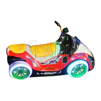 Voitures pare-chocs sur le sol féerique d'intérieur et d'extérieur, simulateur de moto électrique, amusant, pour parc d'attractions, 21 pièces