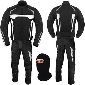 Costume de moto fabricant pakistanais pour hommes coupe-vent grande taille en cuir costume de sport équipement de protection - Product Image 6