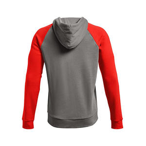 OEM logotipo personalizado de talla grande 100% Sudadera con capucha de algodón de invierno de peso pesado polar hombres Casual sudaderas con capucha de gran tamaño - Product Image 6