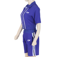 Crop top décontracté pour femme, haute qualité, personnalisable, avec logo sur le devant, manches courtes, collection été 2024