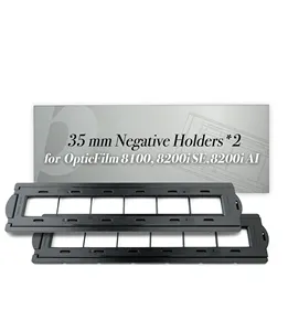 Plustek 2X35Mm Negatieve Houders (Negatieve Film), voor Opticfilm 72 ~ 82 Serie Gebruik Alleen (7400, 7500i, 7600i, 8100, 8200i)