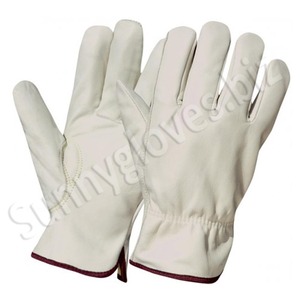 cow <b>driver</b> leather <b>glove</b> safe working <b>gloves</b> / safety driving warm <b>gloves</b> / cow grain - Product Image 2
