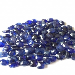 แซฟไฟร์สีน้ำเงินธรรมชาติเกรด AAA ผ่านการรับรองความร้อนสำหรับเครื่องประดับ - Product Image 2