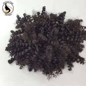 Cheveux vierges en gros, approvisionnement direct d'usine, cheveux humains 100%, bouclés crépus, cheveux du Vietnam - Product Image 4