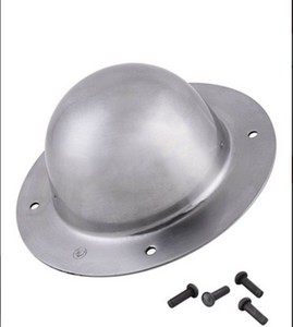 Bouclier Boss Umbo en acier poli brillant, bouclier médiéval de 7.5 pouces placage de laiton, Boss umbo pour boucliers Viking umbo - Product Image 4