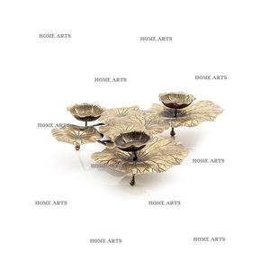 Bougeoir de table de qualité supérieure Conception de feuille Forme et taille personnalisées Bougeoir pour les meilleures ventes - Product Image 4