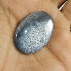 ธรรมชาติ Dendritic โอปอล27X38มิลลิเมตรรูปไข่ Cabochon 8.80 Gms หลวมหินสำหรับการทำเครื่องประดับ - Product Image 6