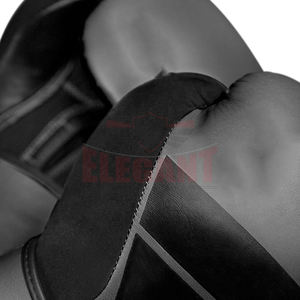 Gants de boxe en cuir synthétique, logo personnalisé, gants d'entraînement pour adultes, mitaines de boxe en cuir PU, gants de combat de boxe - Product Image 6