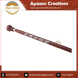 Bâton de marche mason avec articulations argentées, bâtons de marche en bois de qualité supérieure, fabricant personnalisé - Product Image 2