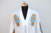 Nouvelle arrivée, robe longue en coton imprimée numériquement, taille plus, pour l'été, soirée/formelle, pour femmes, ODM, longue tunique