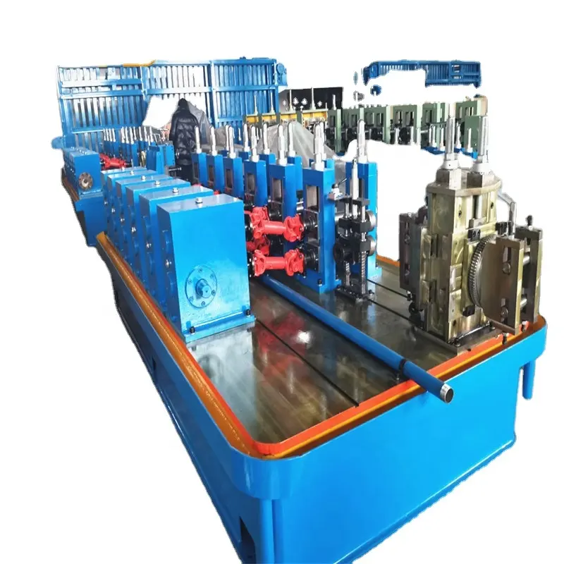 ERW carbon steel tube Mill for pipe making machine DB114 enlarge carbon steel tube making machine