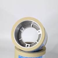 Rouleau en aluminium pour moulin à riz, rouleau en caoutchouc pour pièces de Machine à riz, rouleaux en caoutchouc de 6 pouces, 85 à 95, longue durée d'utilisation, NBR