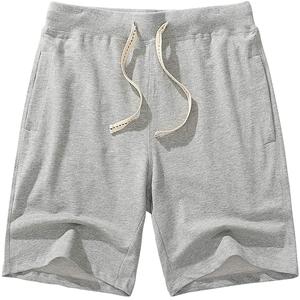 New Arrival <b>Men's</b> Casual <b>Shorts</b> Pant Baggy Customized Comfortable 100% Cotton <b>Knee</b> <b>Length</b> Windproof Quick Dry Breathable Solid - Product Image 1
