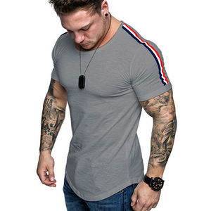 T-shirt personnalisé 100% coton écologique, haut de sport - Product Image 5