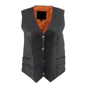 Gilet en cuir de moto décontracté personnalisé pour homme, taille plus, cuir véritable, course élégante, imperméable, coupe-vent - Product Image 5