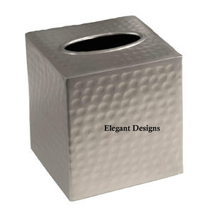 Caja de pañuelos de Metal para hogar y restaurante, la mejor calidad, precio al por mayor asequible, caja de pañuelos decorativa de diseñador creativo - Product Image 6