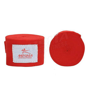 Factory Direct Custom Boxing Hand Wrap Kick Boxing Wraps <b>Bandage</b> For Sale Customized Logo <b>Elastic</b> Cotton Boxing Hand <b>Bandage</b> - Product Image 5
