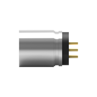 Connecteur Mini Din 8 broches femelle moulé avec câble, 12V, 2A, usage industriel, température d'utilisation -20~85°C, MD-08F1-13 Nian-Yeong