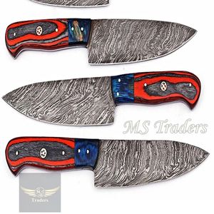 Personnalisé À La Main Ensemble de Couteau de Chef Couteaux De Cuisine Ensemble Avec Gaine en cuir {MS-36} - Product Image 6