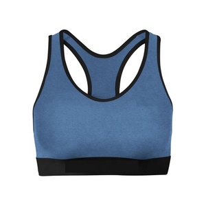 Soutien-gorge de sport à Compression pour femmes, sous-vêtements personnalisés, pour le jogging, le Fitness, avec Design de dos de Racer et Logo brillant - Product Image 1