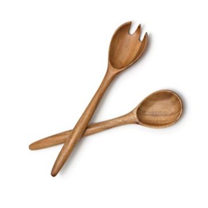Ensemble de 5 ustensiles en bois, ustensiles de cuisine avec ustensiles antiadhésifs, spatule en bois de 5 pièces - Product Image 2