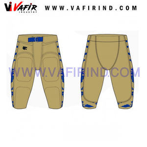 Uniformes de football américain personnalisés grande taille 2023 Pantalon rembourré respirant avec caractéristiques de football américain - Product Image 3