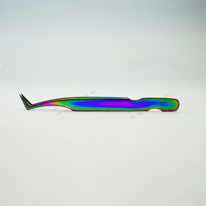 แหนบขนตาสีรุ้งแบบหลายสีความแม่นยำสูงอุปกรณ์ต่อขนตาแบบมืออาชีพน้ำหนักเบา - Product Image 4