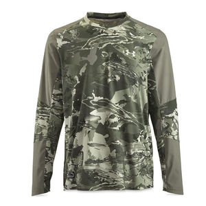 Vente en gros personnalisé 2024 nouveau design chemise de pêche à manches longues maillot de pêche impression par sublimation vêtements de sport chemise camouflage - Product Image 2