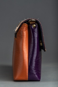 LW Trendy 2024 Luxe Bohème Motif Géométrique Unique en Cuir Véritable Sac à Main pour Femmes Printemps Automne Disponible en Gros - Product Image 3