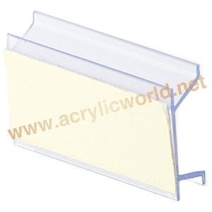 Venta al por mayor de pvc transparente estante para supermercados - Product Image 1
